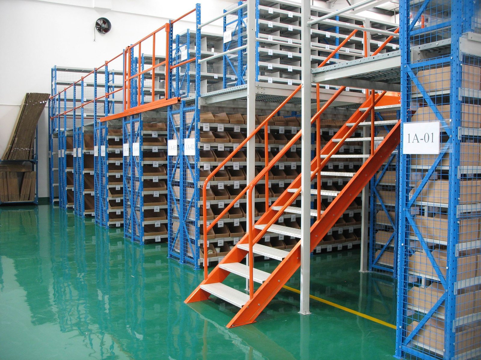 Mezzanine Racking System Multi-Tier Warehouse Storage