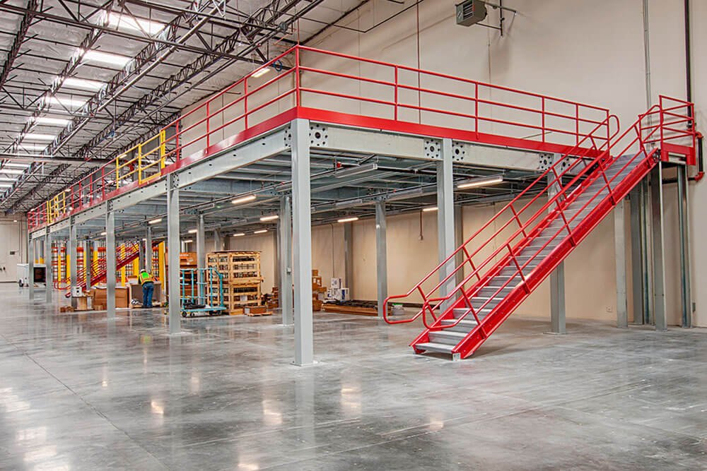 warehouse mezzanine system