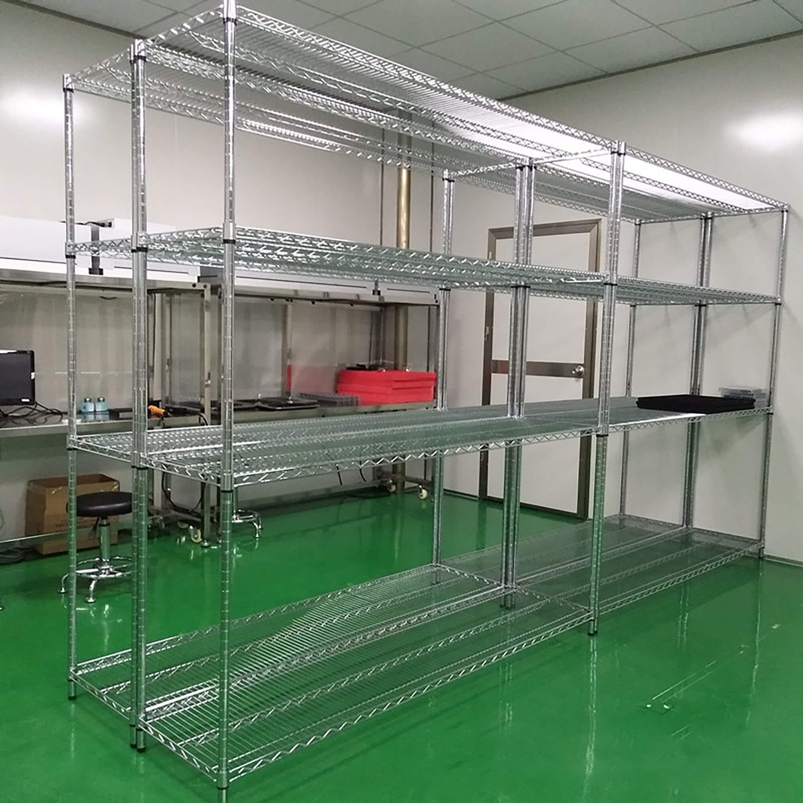 Chrome Wire Shelving