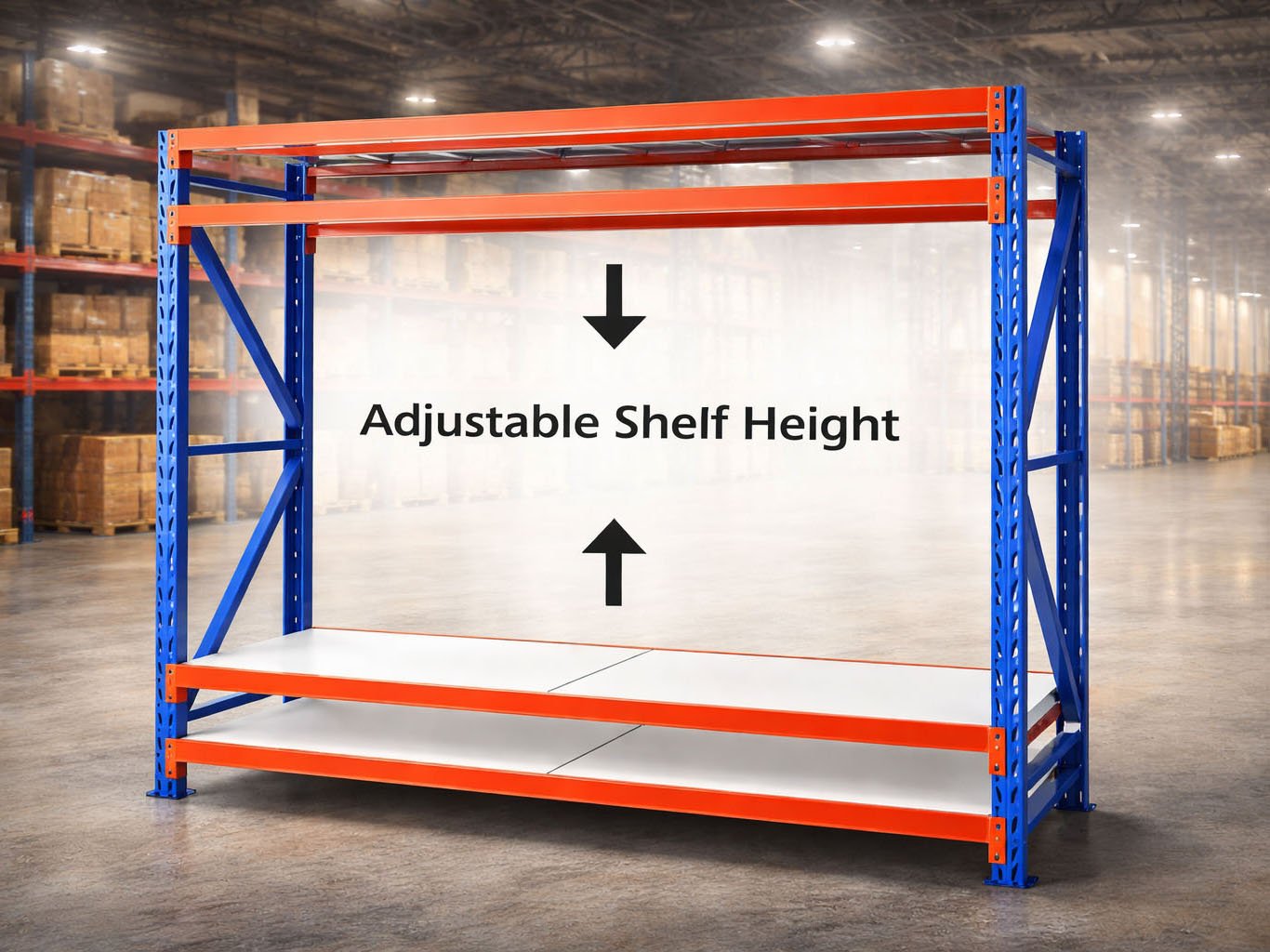 Adjustable Racking System - Gieantech Medium Heavy Duty Shelving