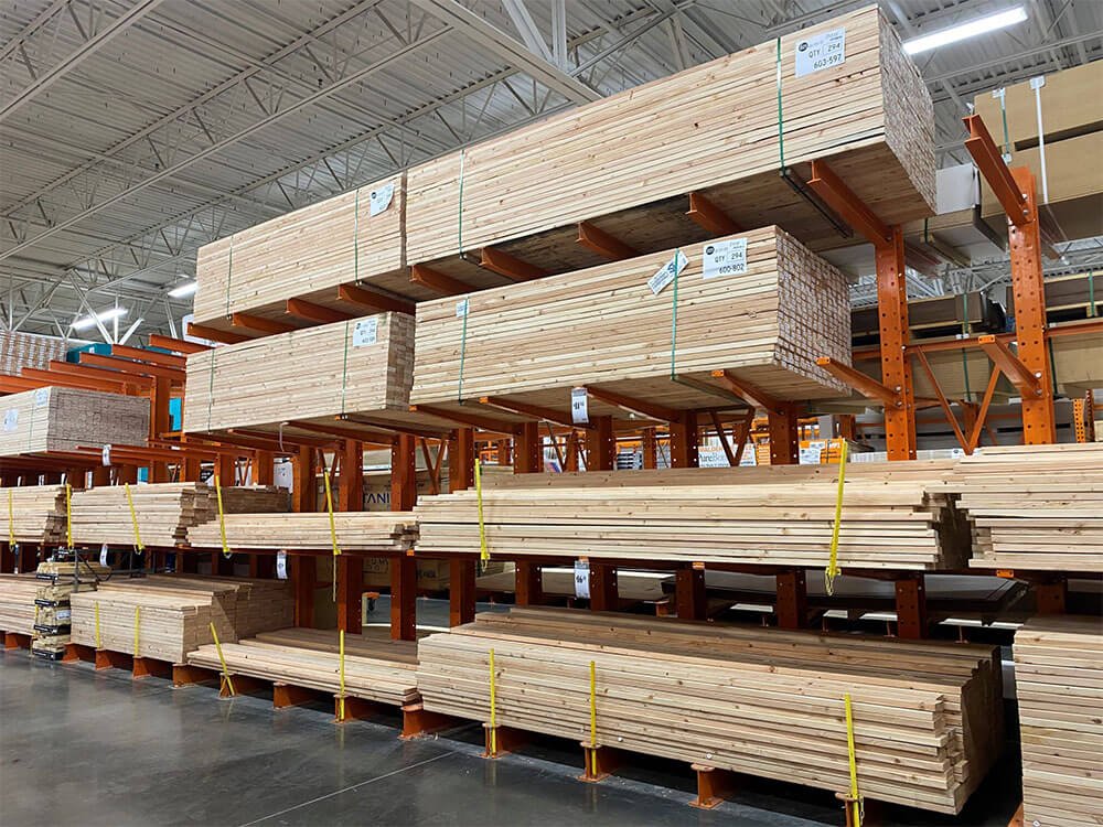 lumber racking