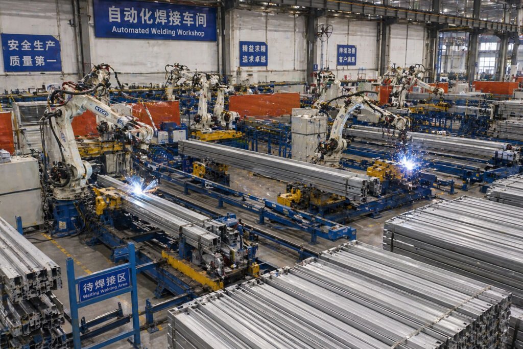 Automated Welding line