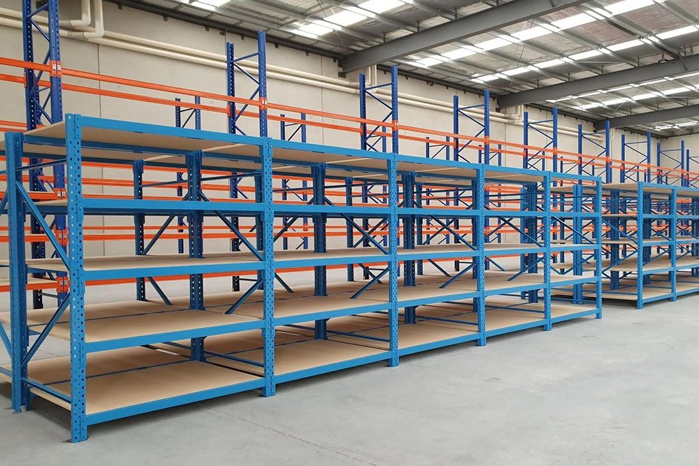 Long Span Boltless Shelving - Gieantech