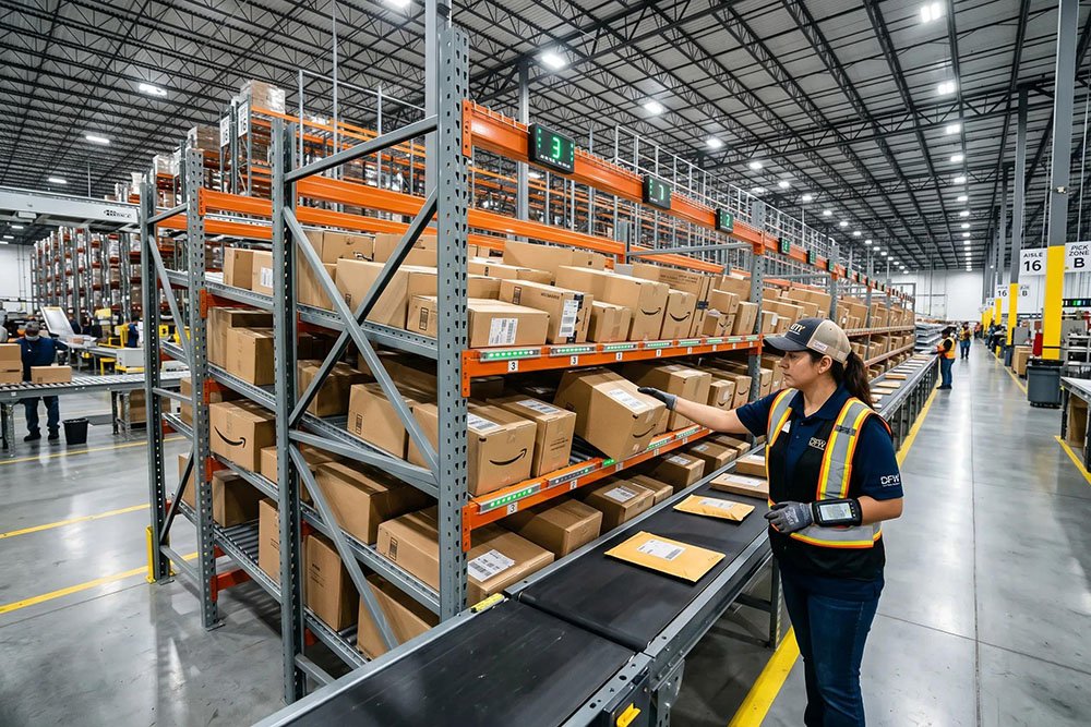 carton flow racks