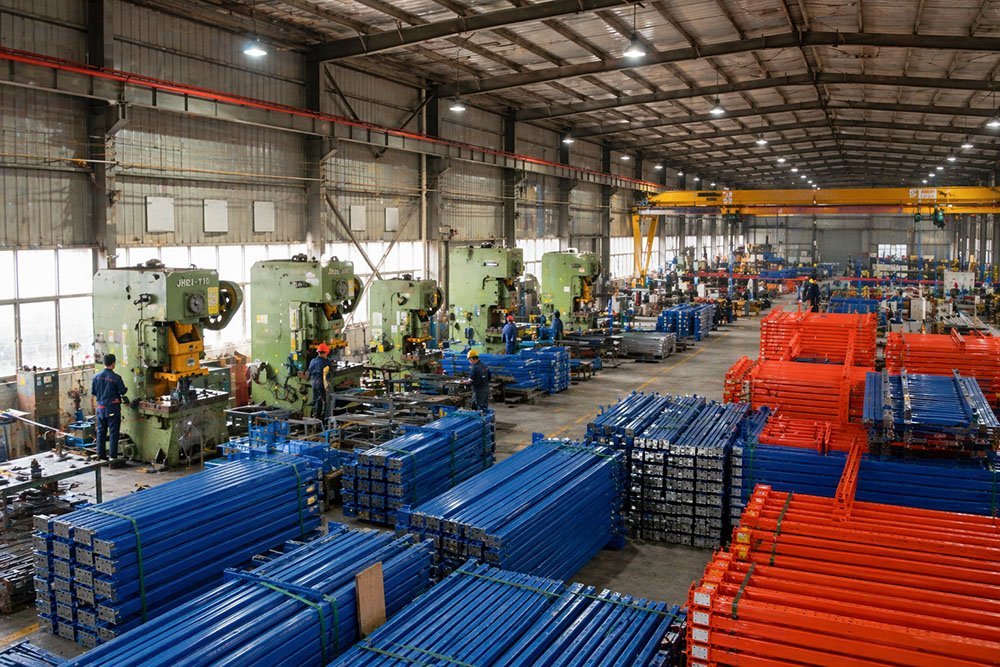 Gieantech warehouse racking factory production line
