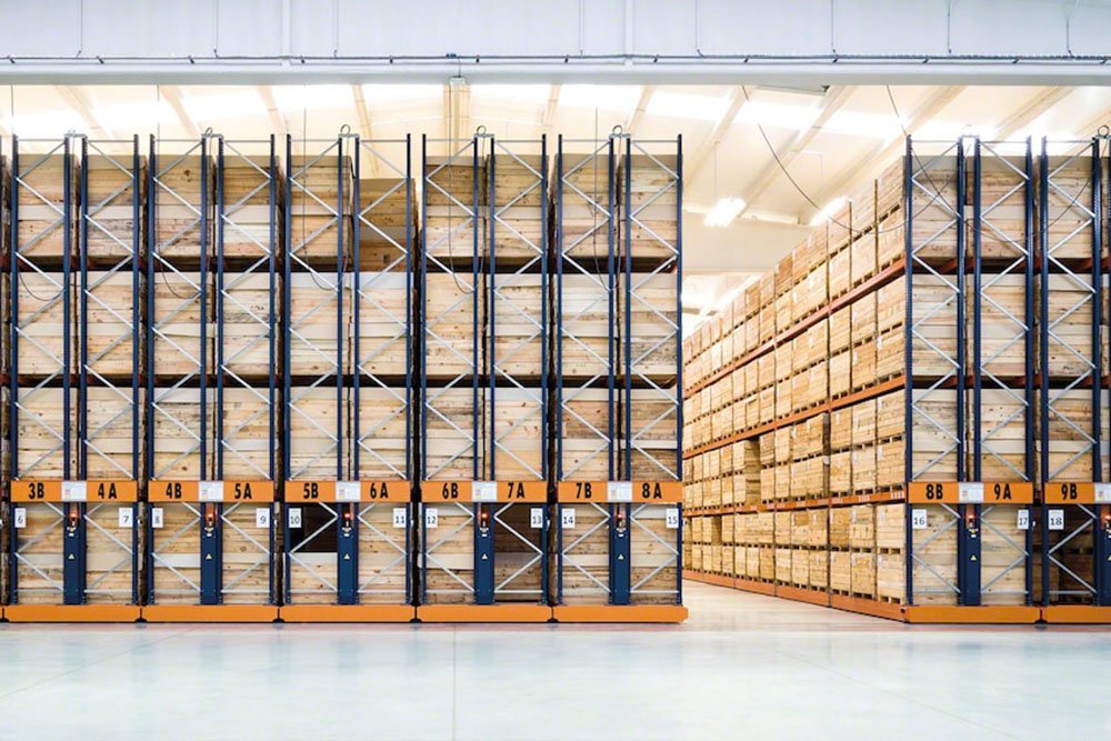 Cold Storage Mobile Racking - Gieantech