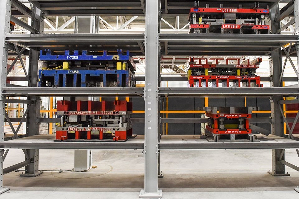 H-steel ultra-heavy duty mold storage racks
