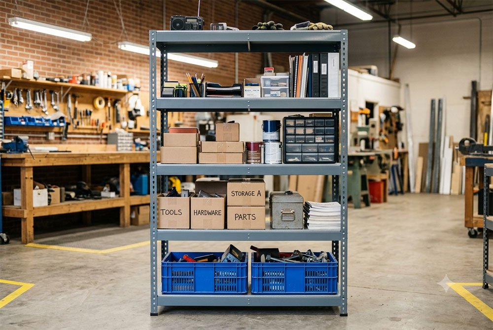 Standard Slotted Angle Shelving - Gieantech