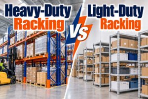 Heavy-Duty Racking vs Light-Duty Racking